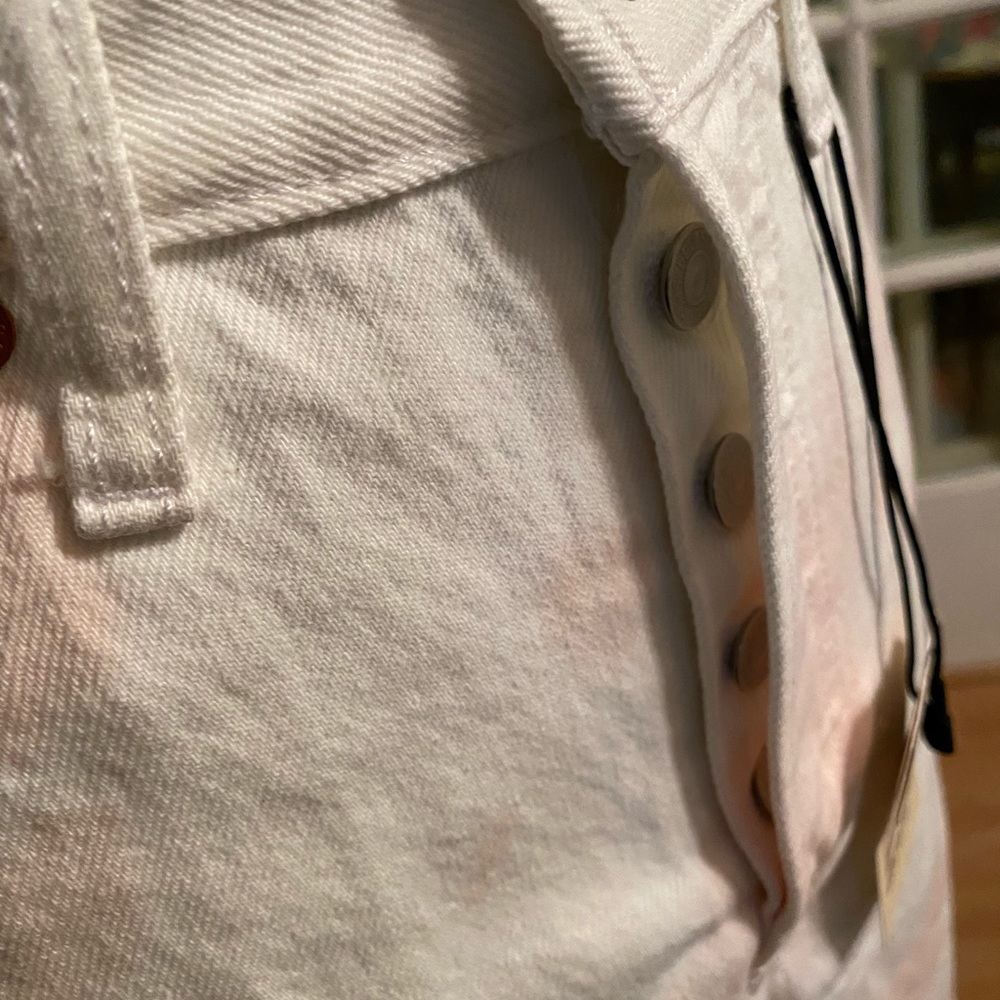 💜 Levi’s Premium High Rise Tie Dye Deconstructed - Picture 6 of 8